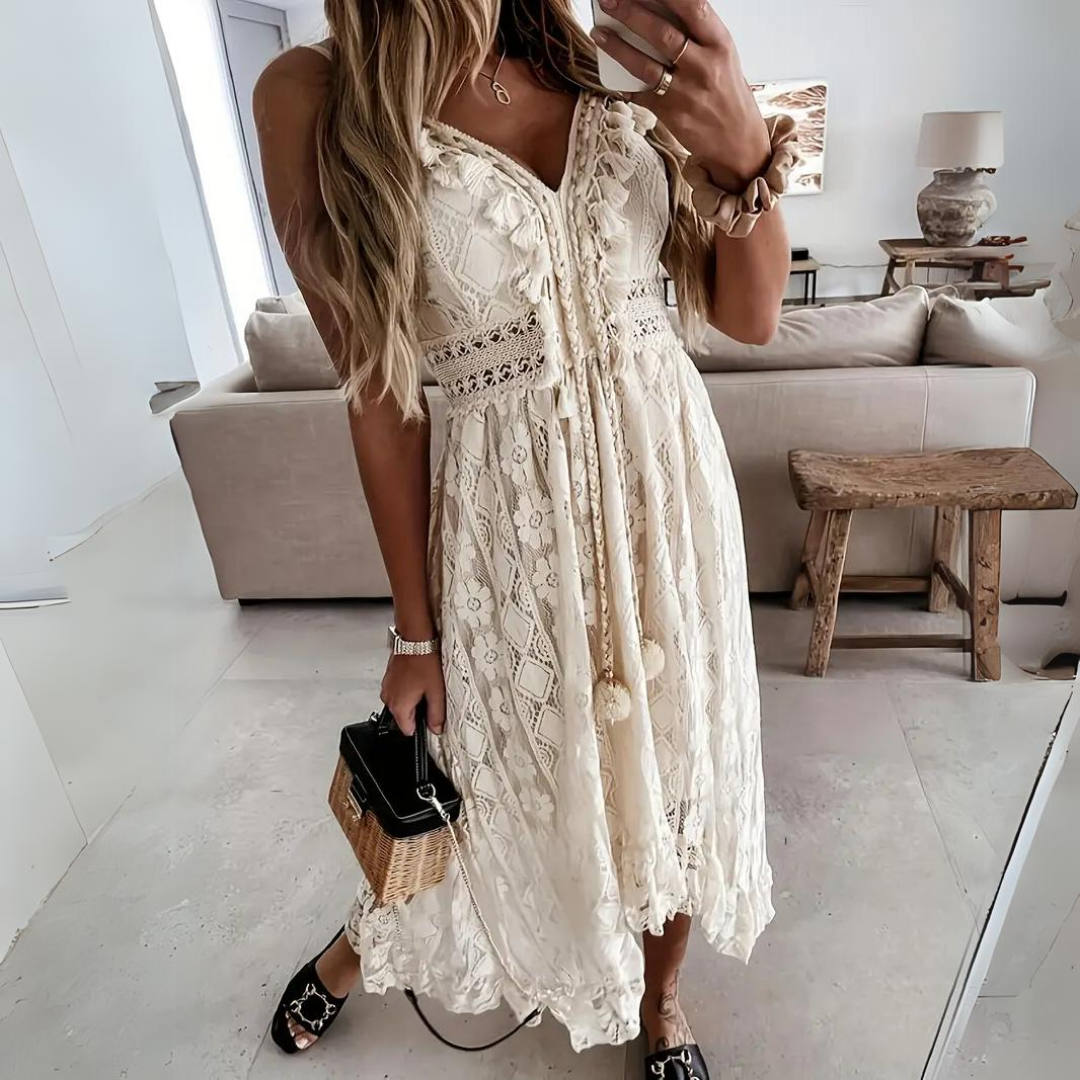 Rachele – Boho Lace Dress