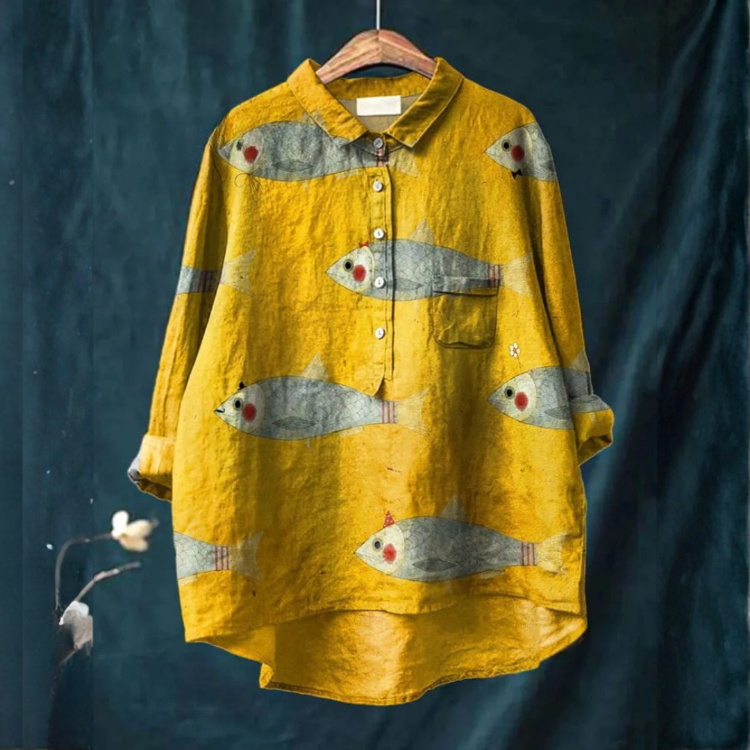 Ava | Chemise Poisson Ludique