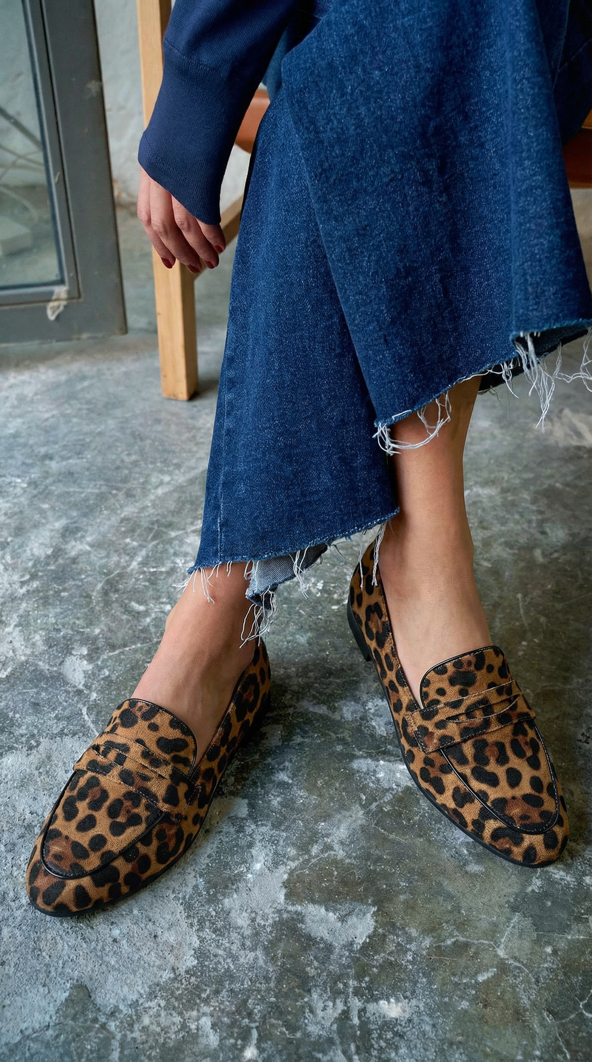 MOCASSINS À IMPRIMÉ LEOPARD
