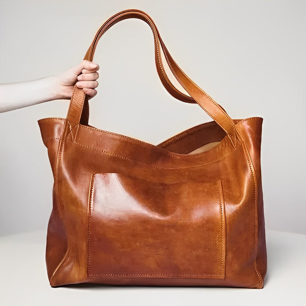 Aurora - Sac en cuir vintage à bandoulière