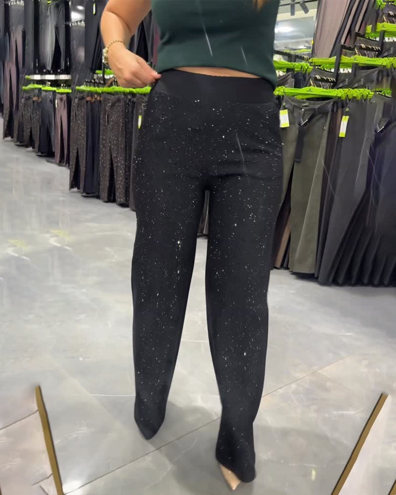 Pantalons Large Tendance et Décontractés