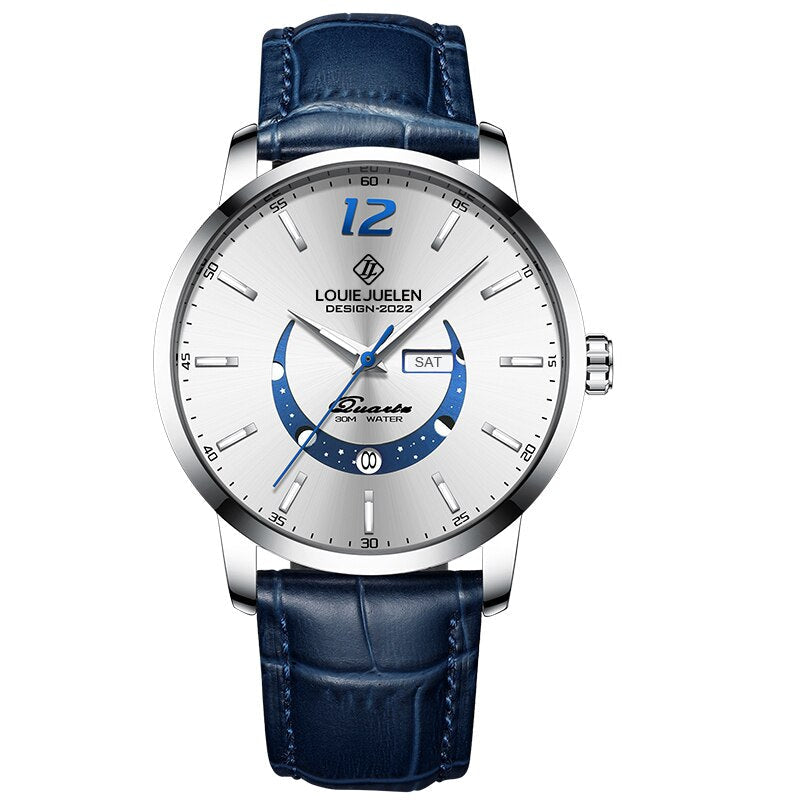 Montre Élegante Luminous Moon Phase™
