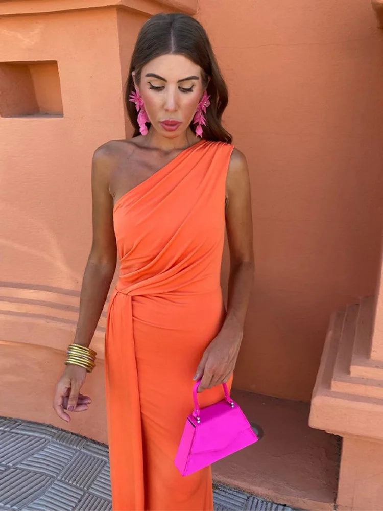 Lia | Elegant Tied Dress