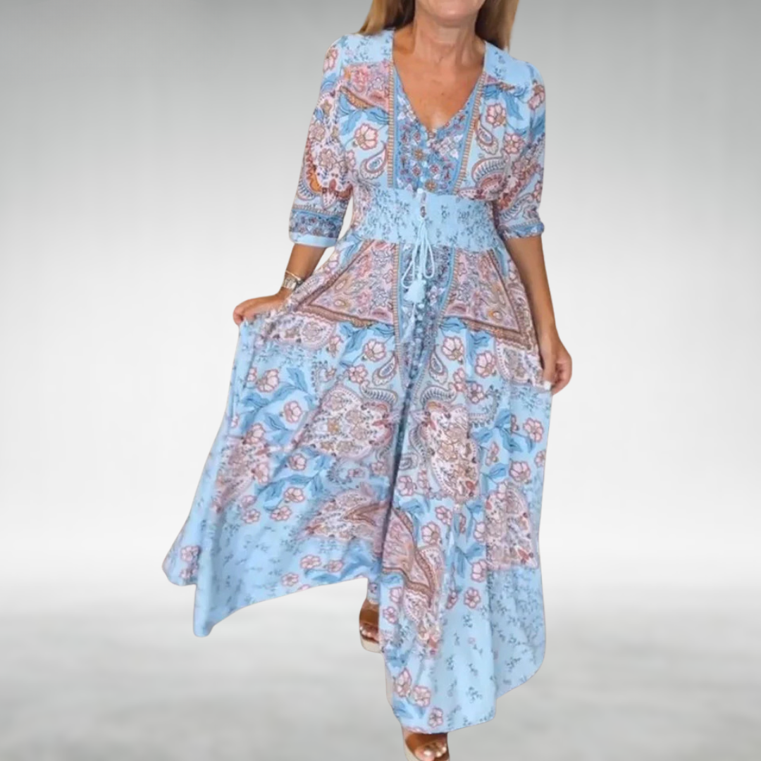 Amara – Boho Maxi Dress