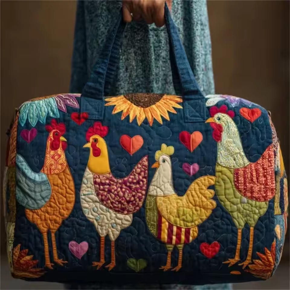 Elaine | Sac de Voyage Artisanale Souple