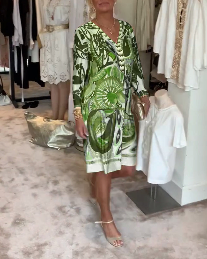 Marta – Printed Boho Dress