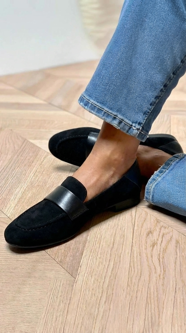 MOCASSIN CLASSIQUE AVEC BRACELET LISSE