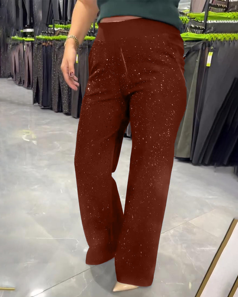 Pantalons Large Tendance et Décontractés