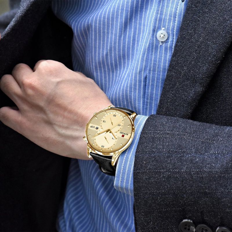 Montre Chronographe Quartz de Luxe Olsen & Olsen