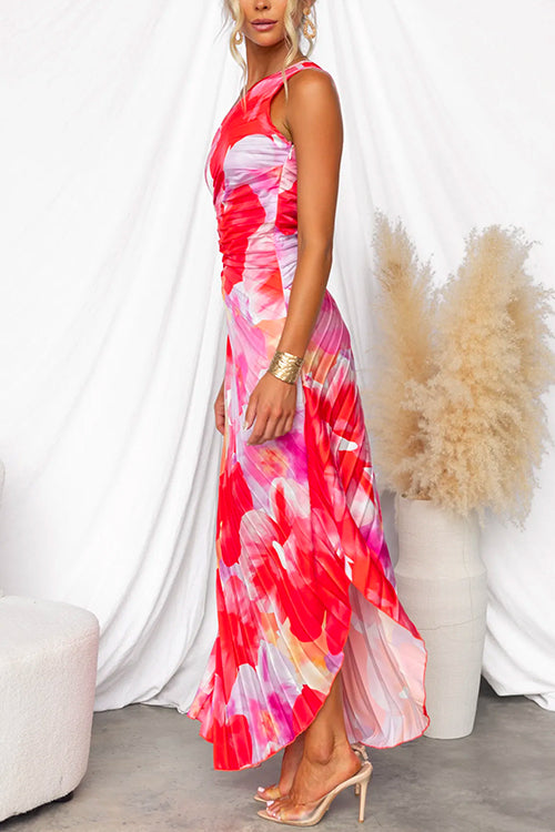 Celeste | Robe de Soirée Tropicale Vibrante