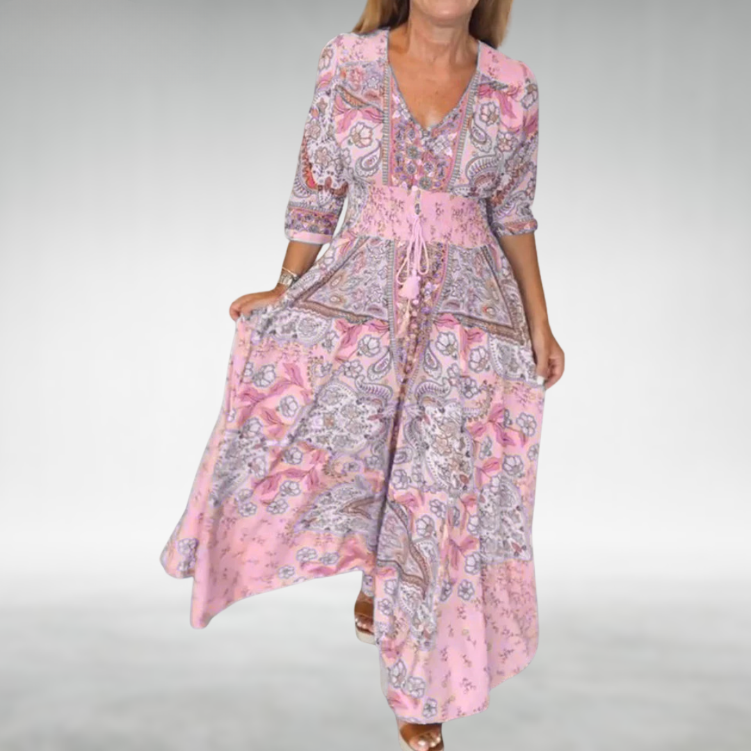 Amara – Boho Maxi Dress