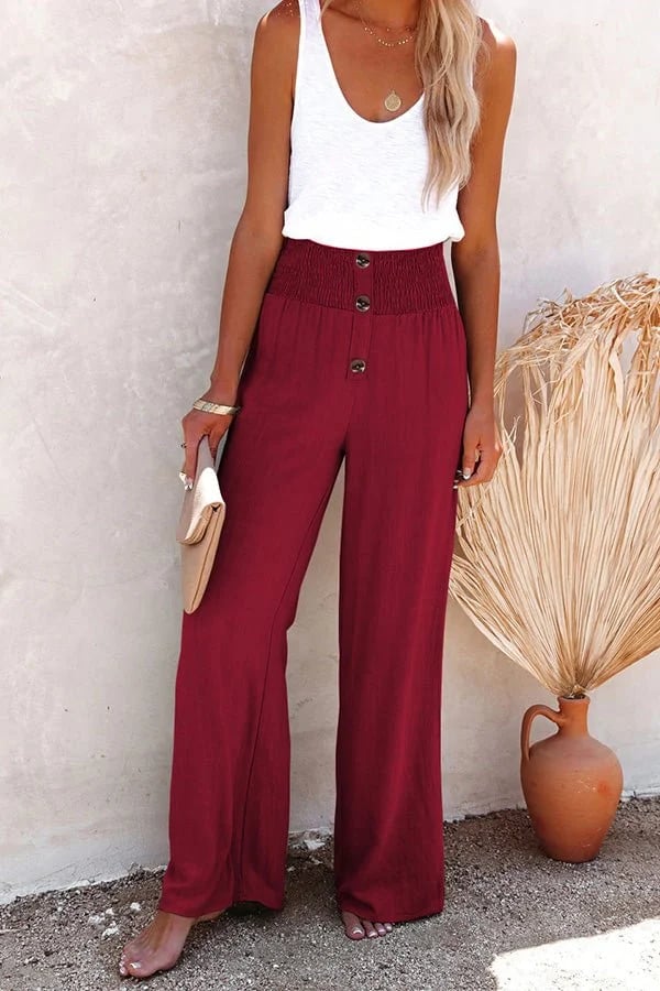 BRIAR – PANTALONS RELAXÉS HAUTS À LA TAILLE