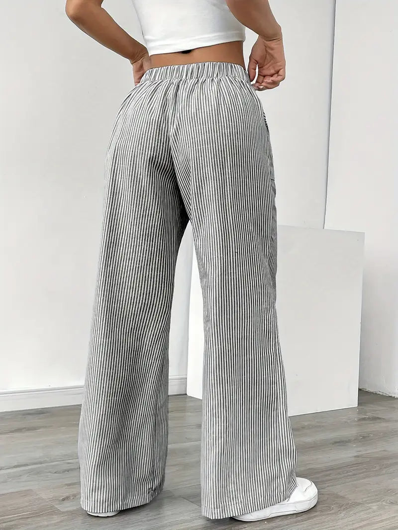Alina | Pantalons Décontractés Stylés à Cordon