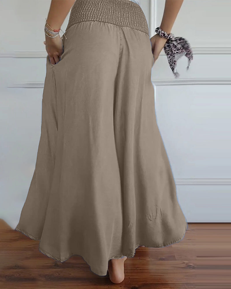 Reina - Pantalon large confortable