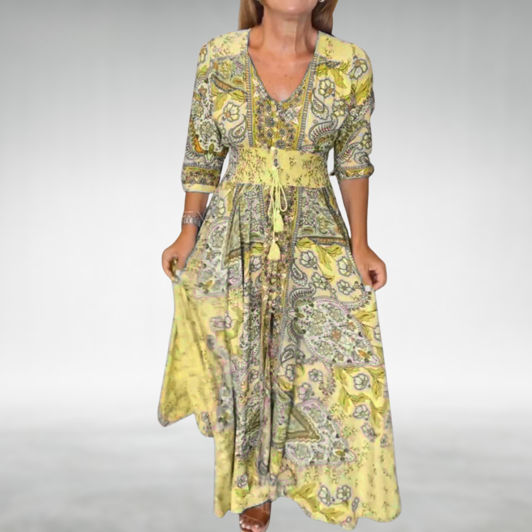 Amara – Boho Maxi Dress