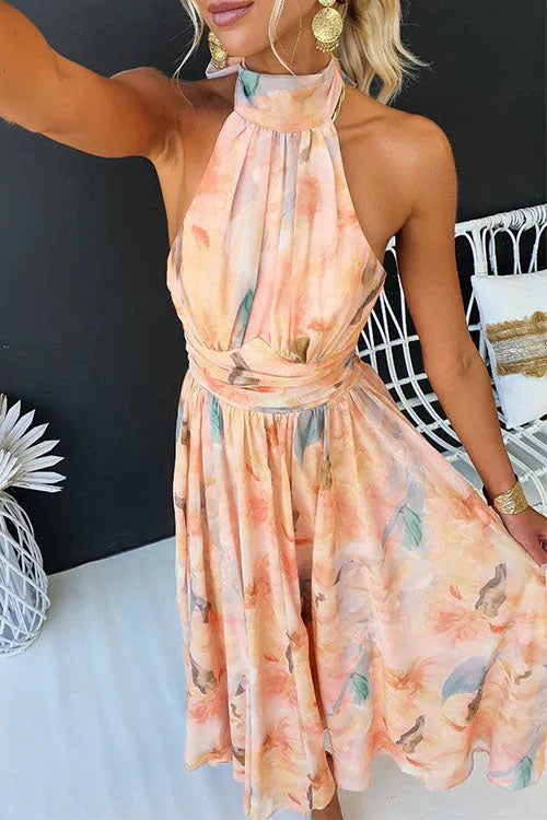 Sari™ | Watercolor Maxi Dress