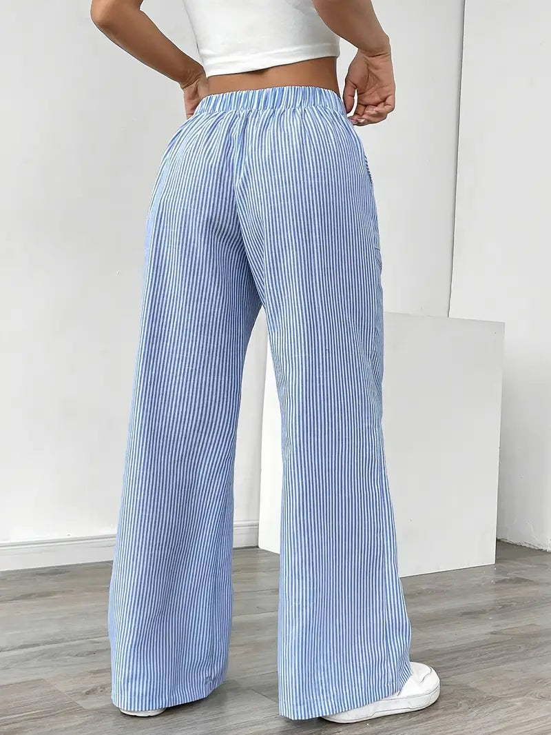Alina | Pantalons Décontractés Stylés à Cordon