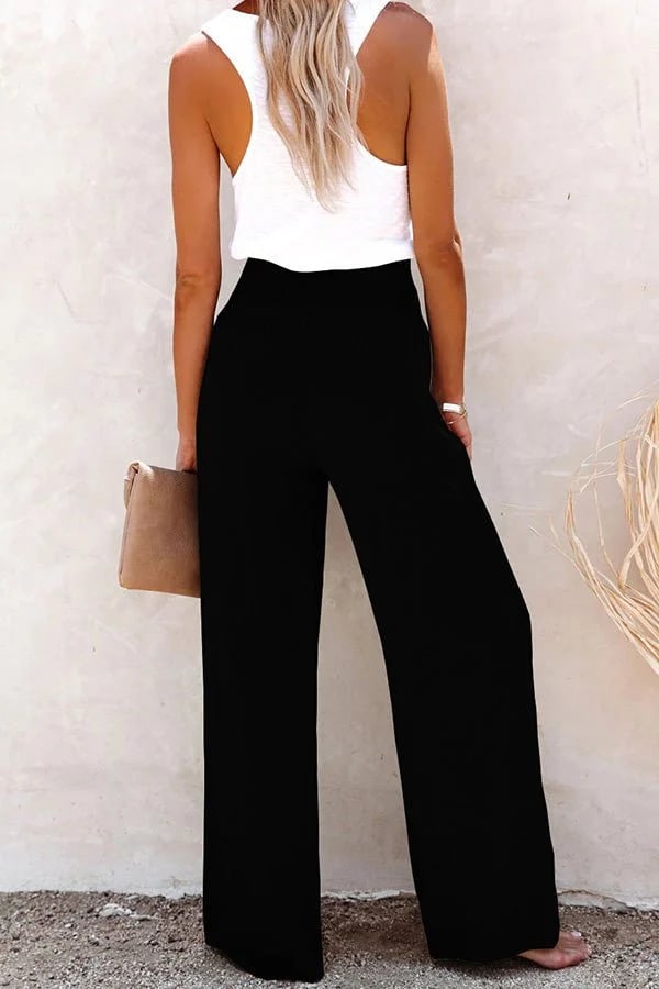 BRIAR – PANTALONS RELAXÉS HAUTS À LA TAILLE