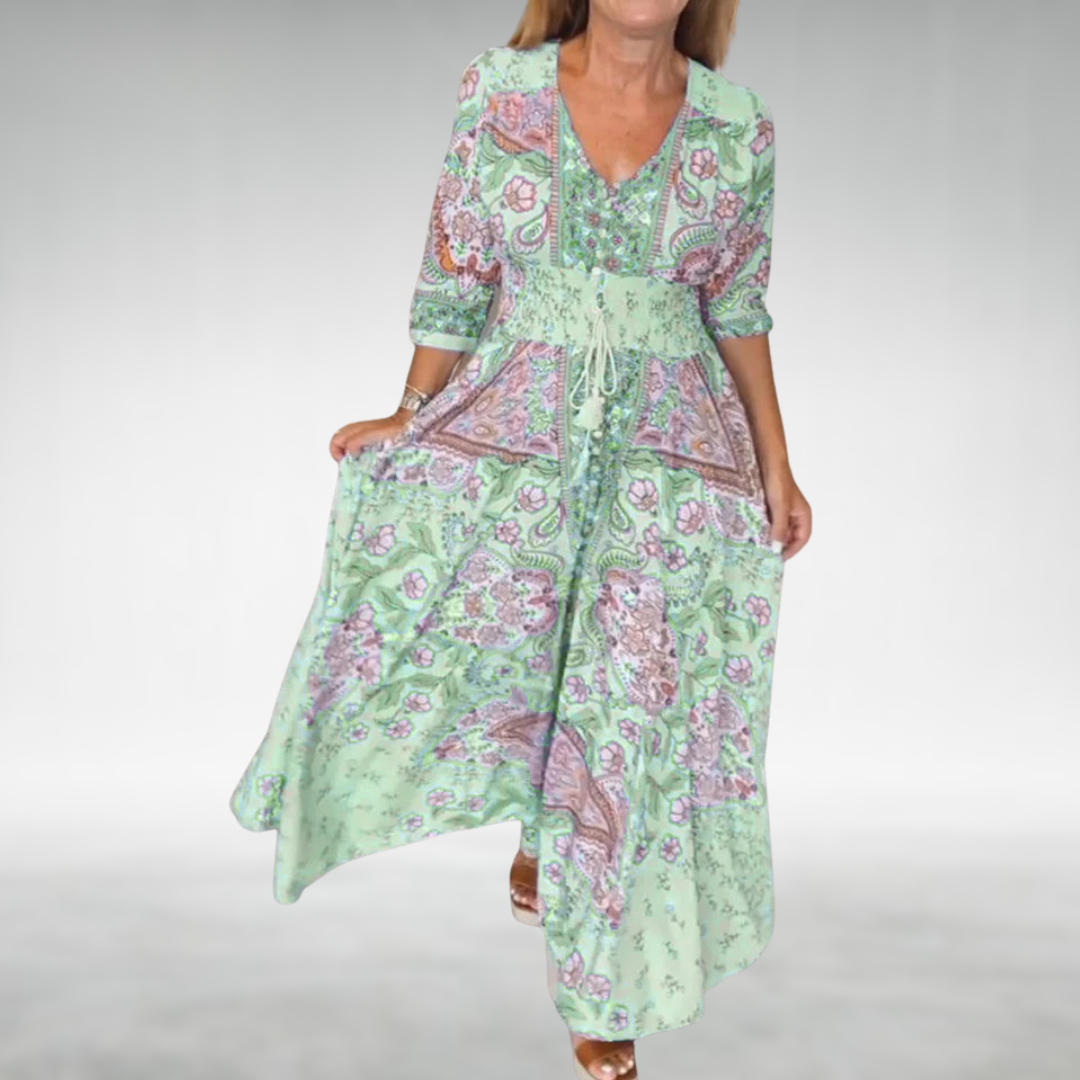 Amara – Boho Maxi Dress