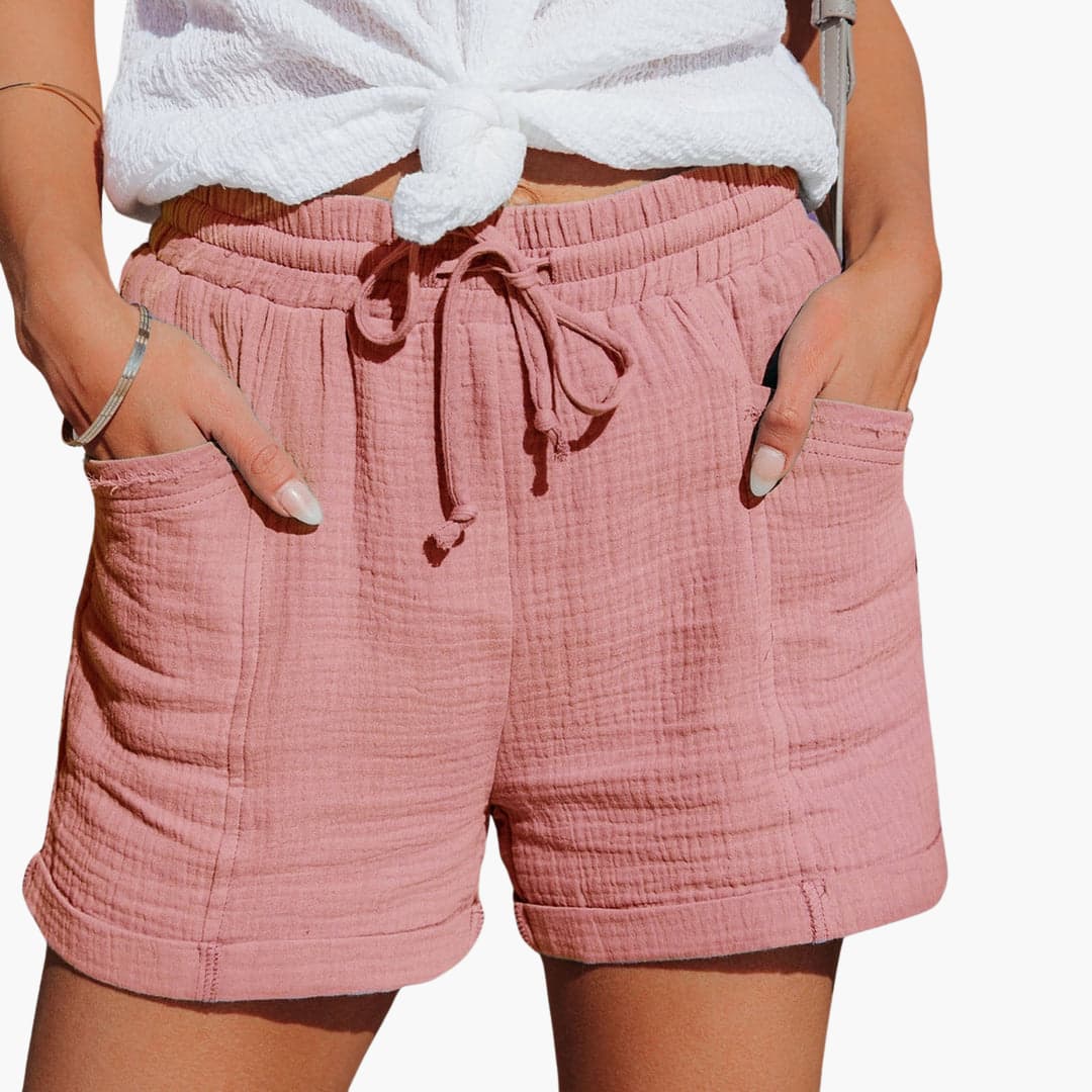 Emma | Shorts décontractés à cordon de serrage élégants