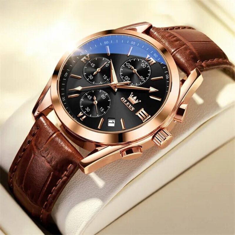 Montre Chronographe en Quartz Lumineux™ - Olsen & Olsen