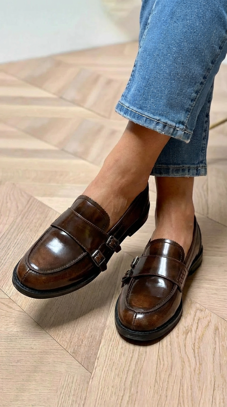 LOAFER CLASSIQUE AVEC DOUBLE BOUCLE