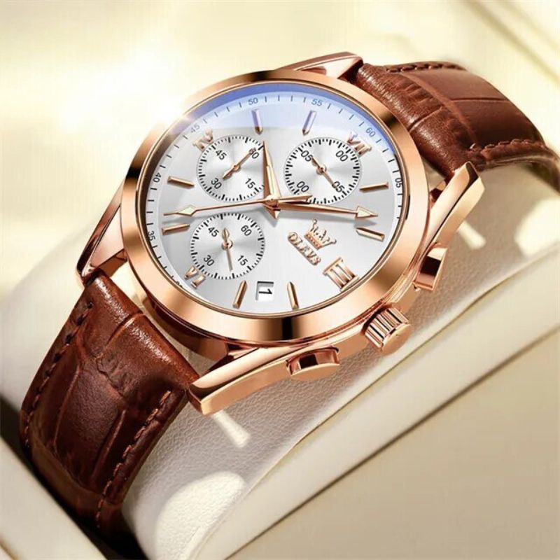 Montre Chronographe en Quartz Lumineux™ - Olsen & Olsen