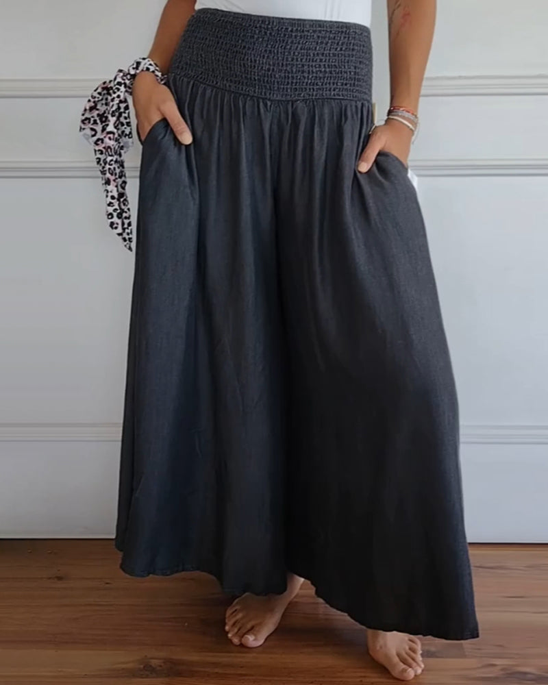 Reina - Pantalon large confortable