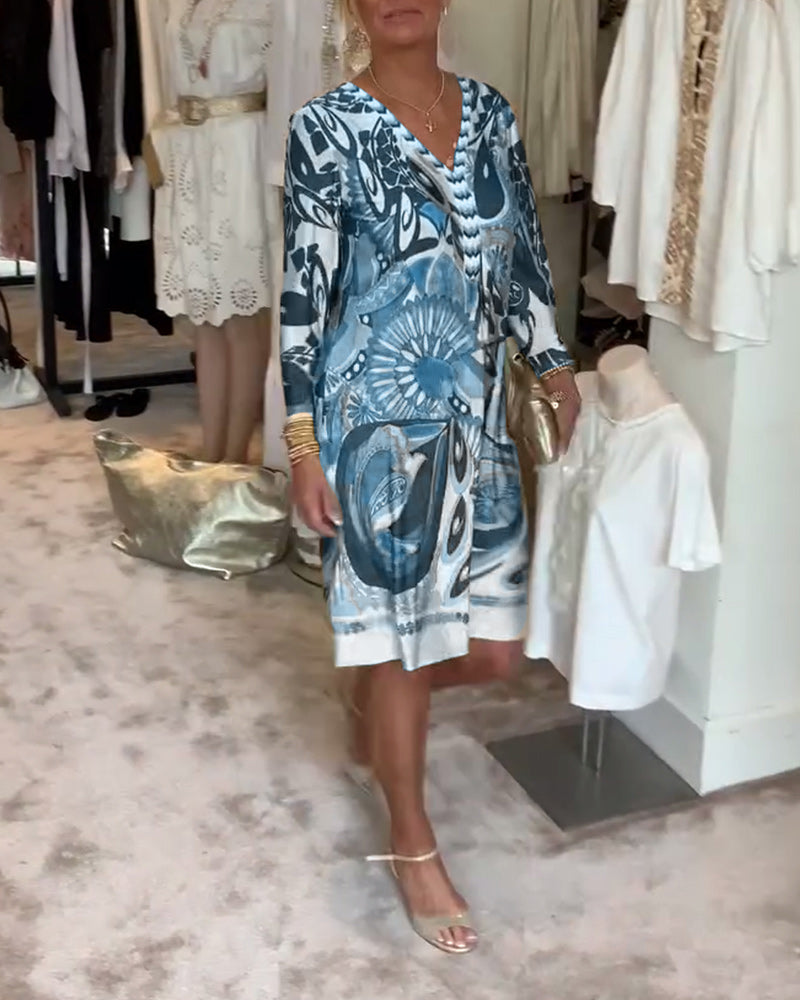 Marta – Printed Boho Dress