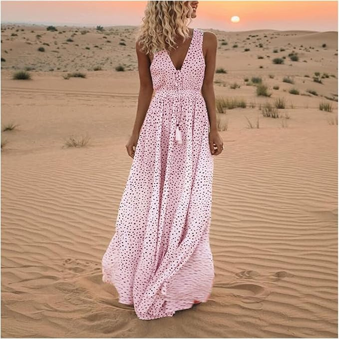 Gaia – Boho Maxi Dress