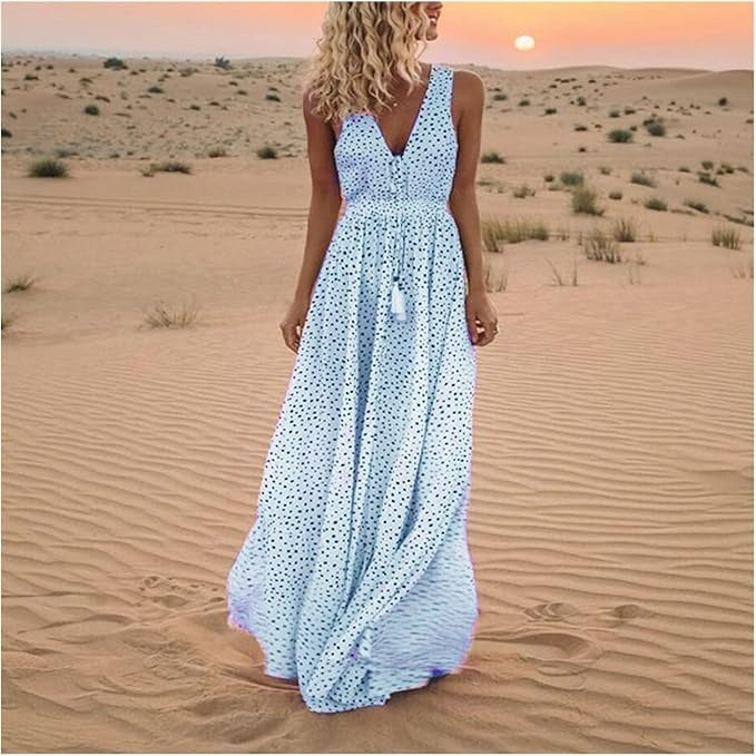 Gaia – Boho Maxi Dress