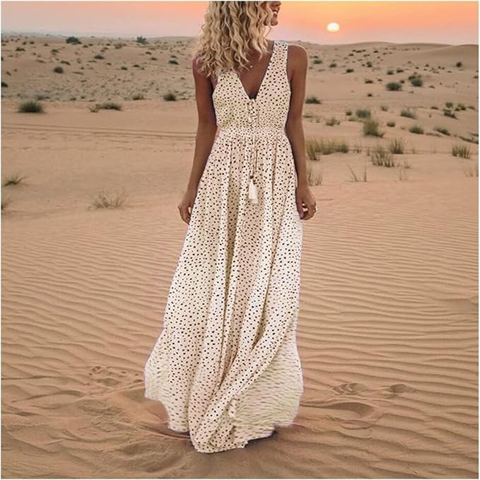 Gaia – Boho Maxi Dress