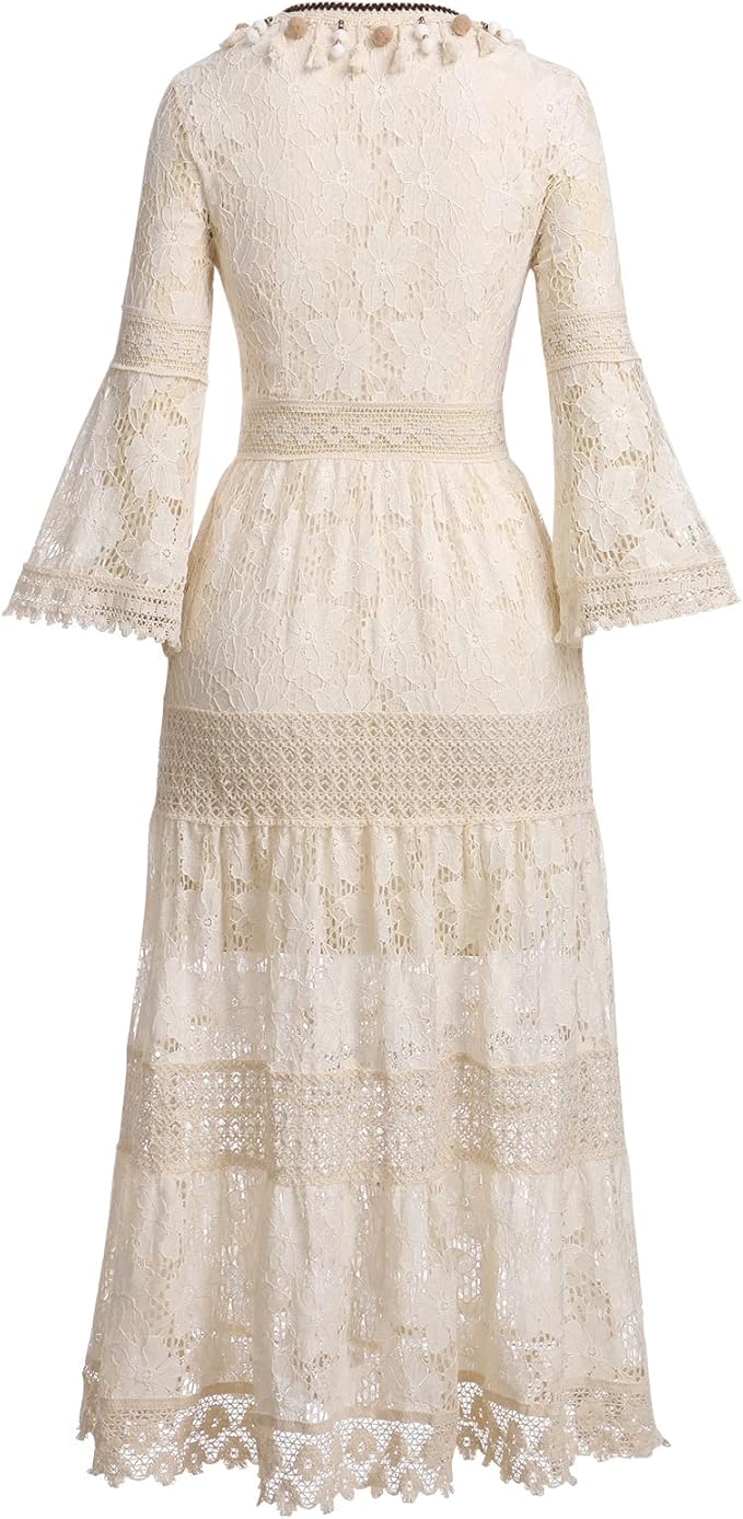 Amelia – Boho Lace Dress