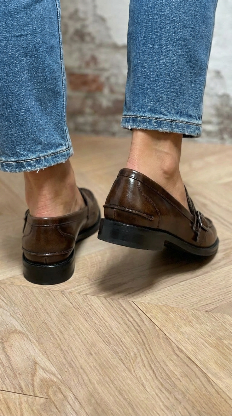 LOAFER CLASSIQUE AVEC DOUBLE BOUCLE