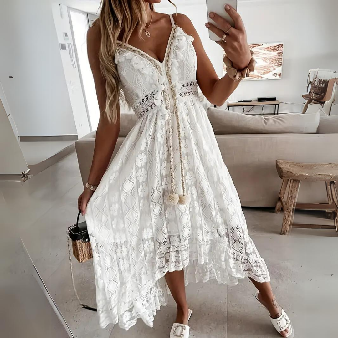 Rachele – Boho Lace Dress