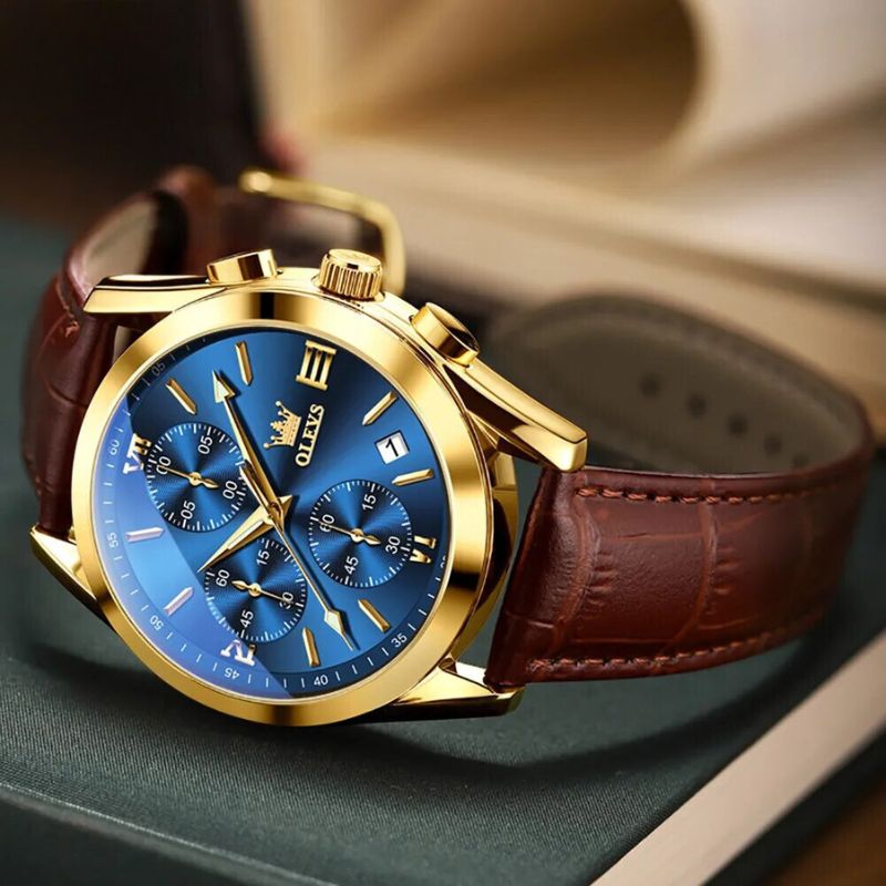 Montre Chronographe en Quartz Lumineux™ - Olsen & Olsen