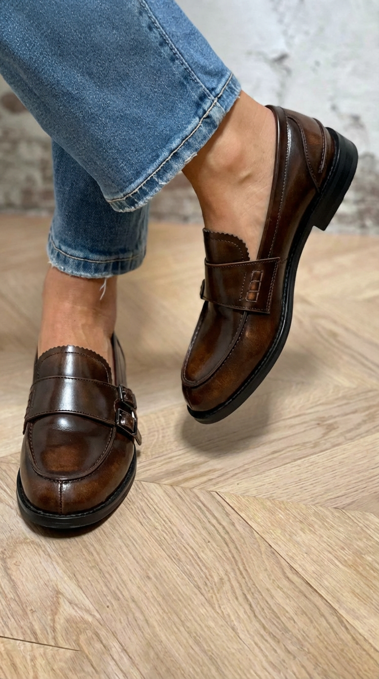LOAFER CLASSIQUE AVEC DOUBLE BOUCLE