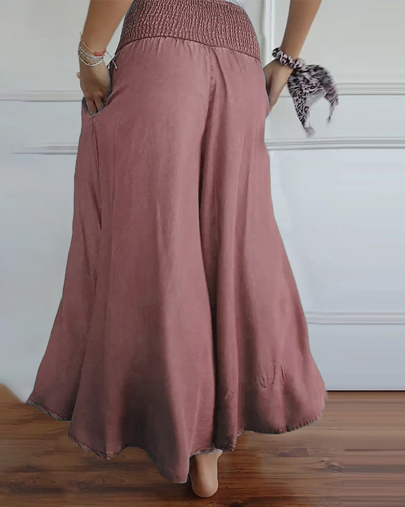 Reina - Pantalon large confortable