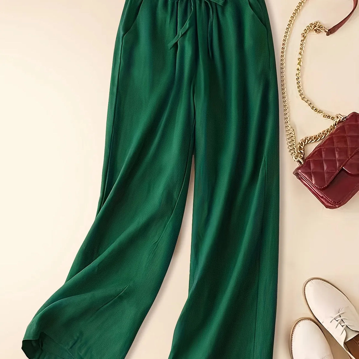 Tina - Pantalon en Lin Détendu
