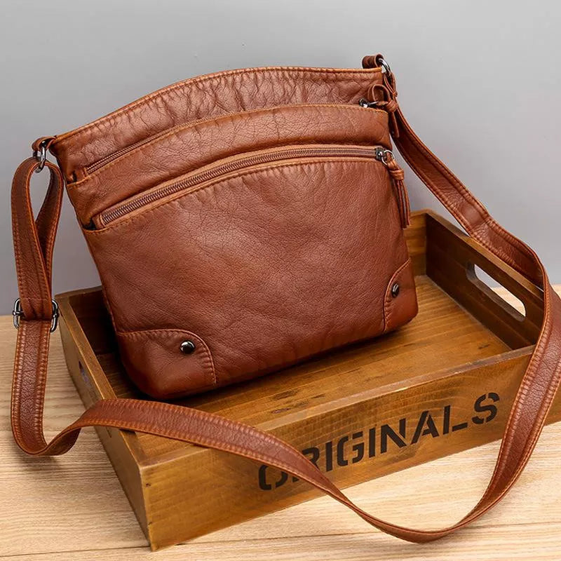 Zoe - Sac en Cuir Bandoulière