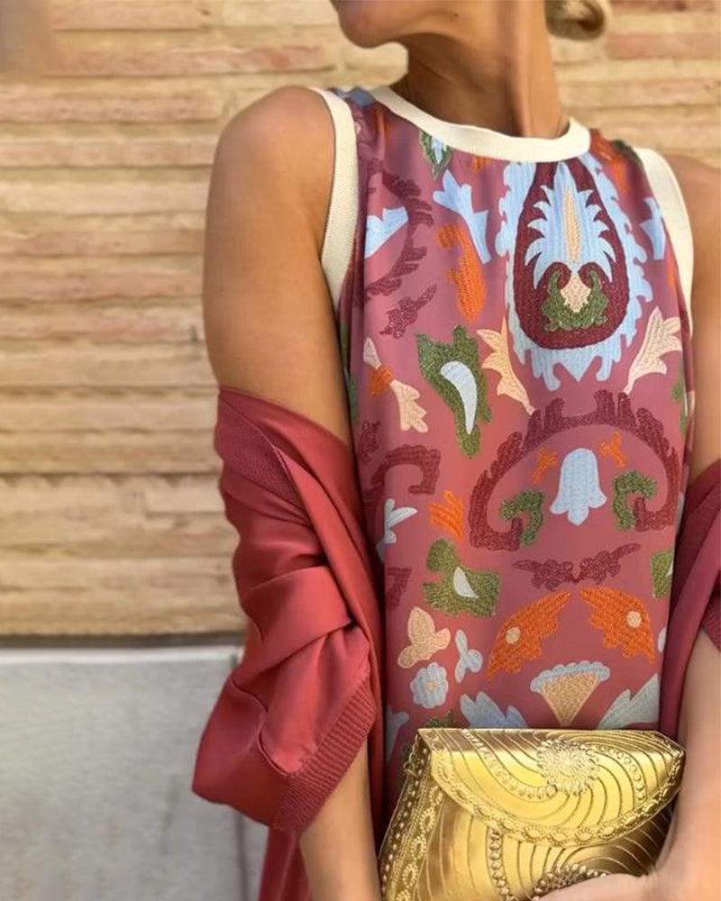 Bella | Printed Urban Style Two-Piece Set