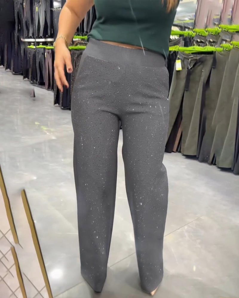 Pantalons Large Tendance et Décontractés