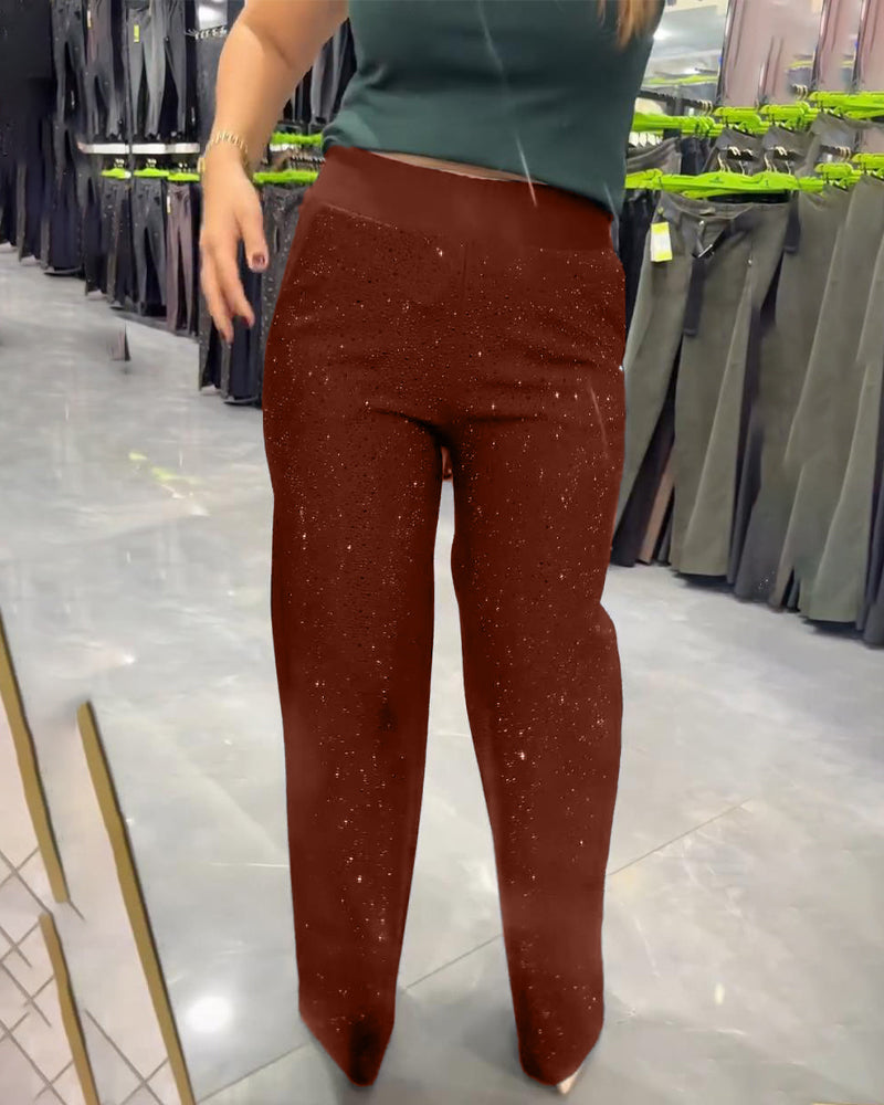 Pantalons Large Tendance et Décontractés