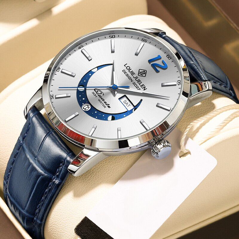 Montre Élegante Luminous Moon Phase™