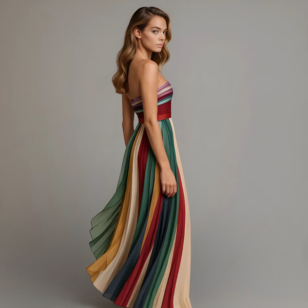 Fiorella™ | Robe sans manches colorée