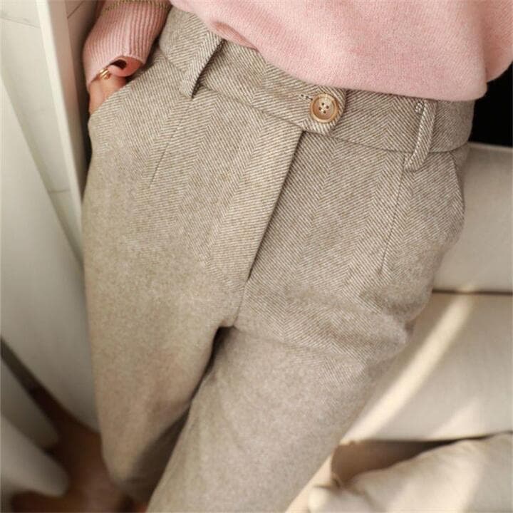 Lea | Pantalon Plissé Femme