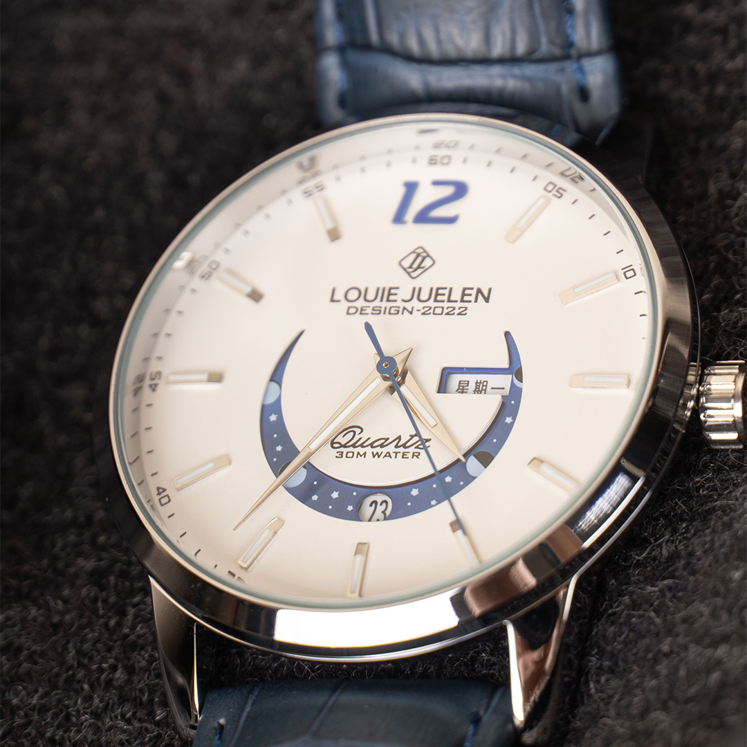 Montre Élegante Luminous Moon Phase™