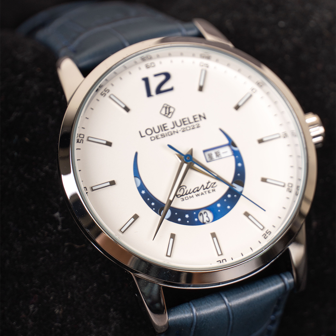 Montre Élegante Luminous Moon Phase™
