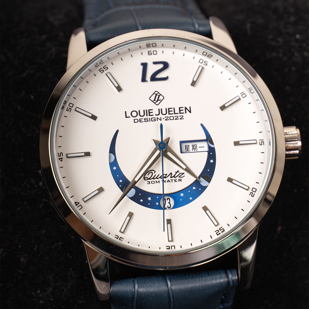 Montre Élegante Luminous Moon Phase™