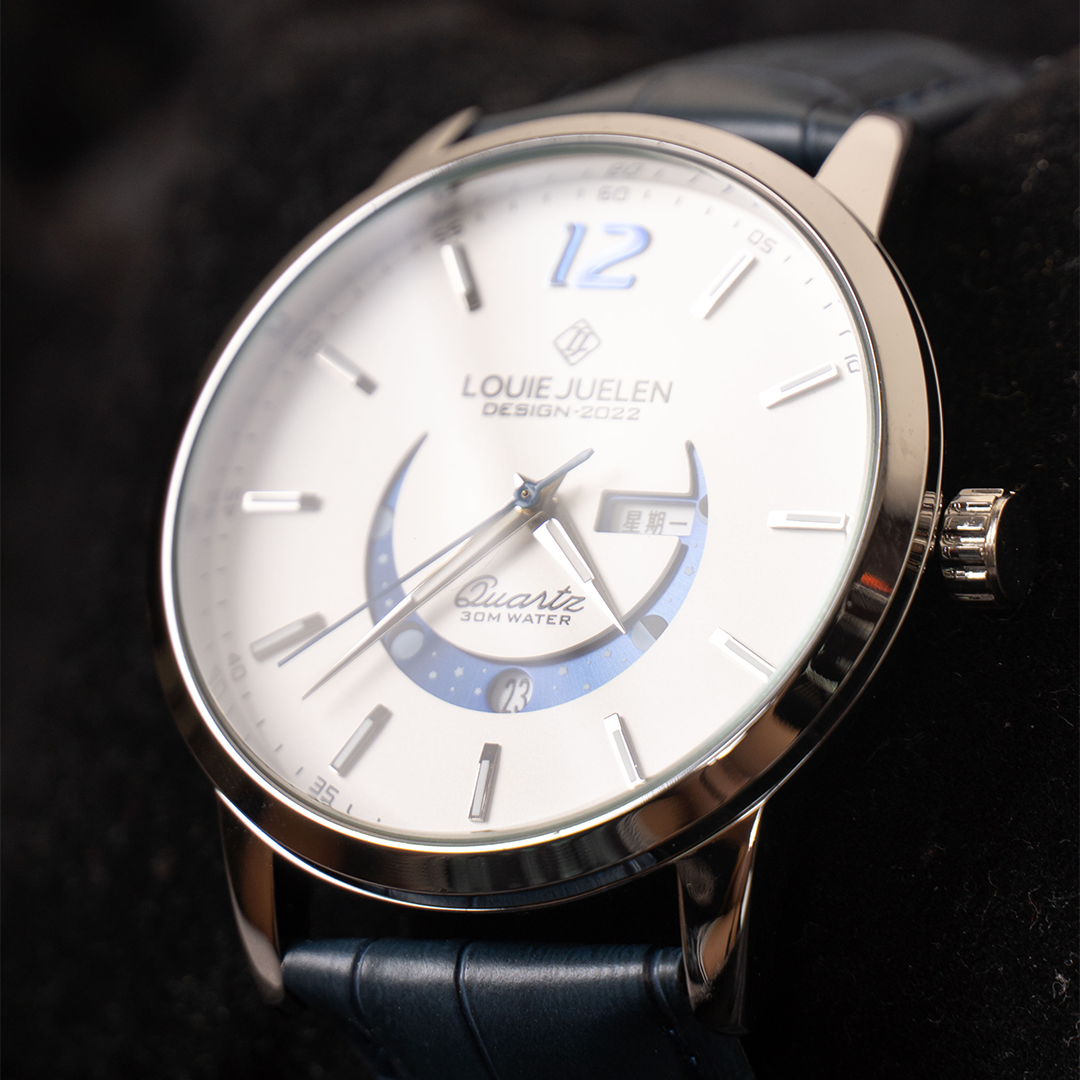 Montre Élegante Luminous Moon Phase™